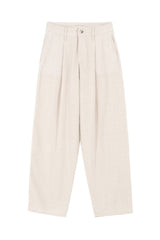 LMN Avenue Linen Pintuck Wide Pants (3 colors)