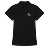 VIOR MOCK NECK HALF T (4COLOR)