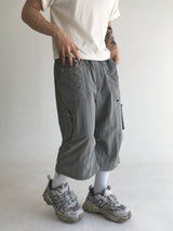 strap pintuck bermuda pants(3colors)