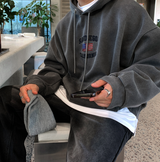  Urban San Diego Embroidery Pigment Overfit Hoodie