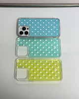 DOT JELLY Gel Hard Slim Phone Case - Lemon Yellow