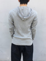 Yeezy Relax Fit Henley Neck Hoodie 4C