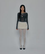 TATTOOED GRAPHIC TIGHTS_WHITE