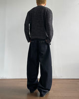 Warp Herringbone Stripe Pants