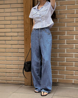 Jeanki linen denim pants