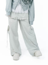 layered frill cargopants
