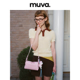 muva. Genuine‑Leather Shoulder & Cross‑body Bag for Women, Elegant Lightweight Popular Daily‑Use Purse for Commute, New Arrival Apr 17