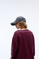 EEERRR Real tree camo pattern ball cap (Black)