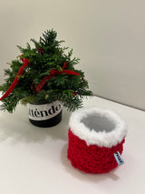 ファジーポット_ブーツ (クリスマス)