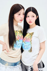 イラストレーションTシャツ
