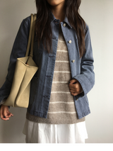 Trucker Washed Jacket (2color)