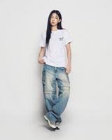 25FW WOMAN SCRIPT LOGO PRINTING SHORT SLEEVE T-SHIRT