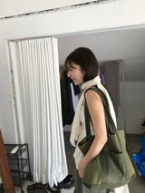 ビンテージワークトートバッグ (カーキ)