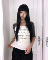 Muten Lettering 7-Sleeve T-Shirt