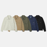 LMN メイトランカースッティッキーカーゴセットアップジャケット (5 colors)
