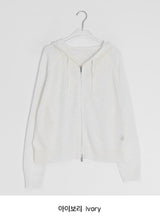 Rimoha Summer Hood Knit Zip-Up