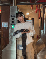 Pure Angora Cable Knit