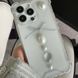 [made]antique ribbon resin phonecase
