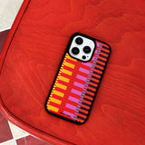 [MADE] Mixed stripe case red