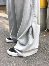 OEN ピンタック ヘビー ワイド スウェットパンツ 3C