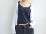 Dawn Star button sleeveless
