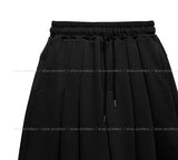 [U-BASIC] Bana Double Pintuck Bermuda Training Pants