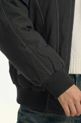 Berlin Fur Trimmed Padded Jumper