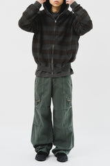Oper Zipper Dyeing Pants (3color)