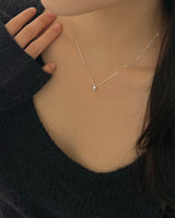 Sleek necklace (silver)