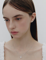 26SS★ Essence Silver (W) Moissanite Floria Earrings