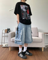 Indie Bermuda Cargo Denim Pants