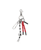 BBD ストーンボールロープキーリング (Black&Red)