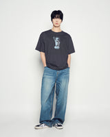 25FW 3D ACベアスタチューオフリバティショートスリーブTシャツ チャコール