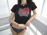 キティクロップTシャツ