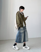 Error Washed Bermuda Denim