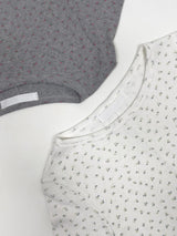 Flower Punching Three Quarter T-shirt
