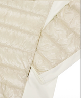 Light Down Hooded Jacket / Light Yellow