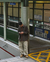 MP WASHED CURVED PANTS BG 