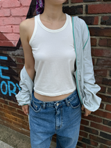 regular fit denim pants