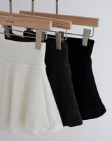 Pellong flared mini skirt (including underpants)
