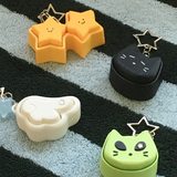 【MADE】シングル エンジェル ウィング クリッカー キーリング