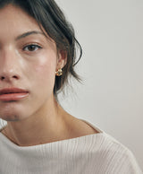 [925 silver] Deux.silver.203 / エペコートピアス (ゴールド)