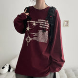 ピート オーバーフィット ロングスリーブ Tシャツ (4 colors) H&L