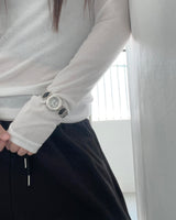 Onyx Bezel Loop Watch