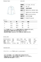 ブラウンCパッチオックスフォード長袖シャツ／ピンク [Unisex]