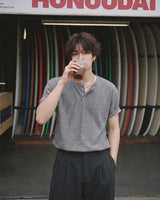 (M's) Allday Henley Neck T-shirt