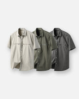 Sierra Zipper Crop Short Sleeve Shirt