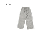 BT Nylon Track Pintuck Wide Pants