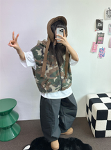 ヒーターパディング❤スナップオーバーロングパンツ 🩶🖤💚3COLOR