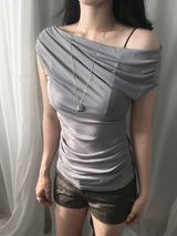 アンバランスウェーブTシャツ